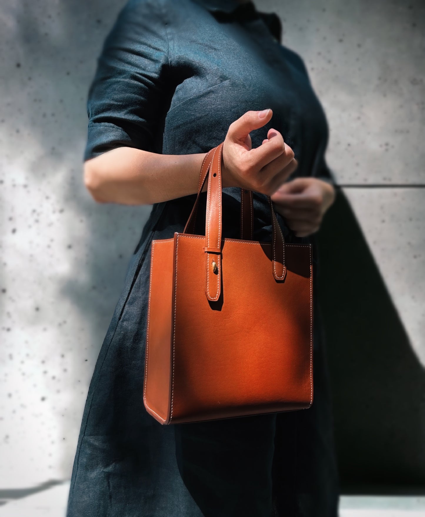 Box Calf Tote