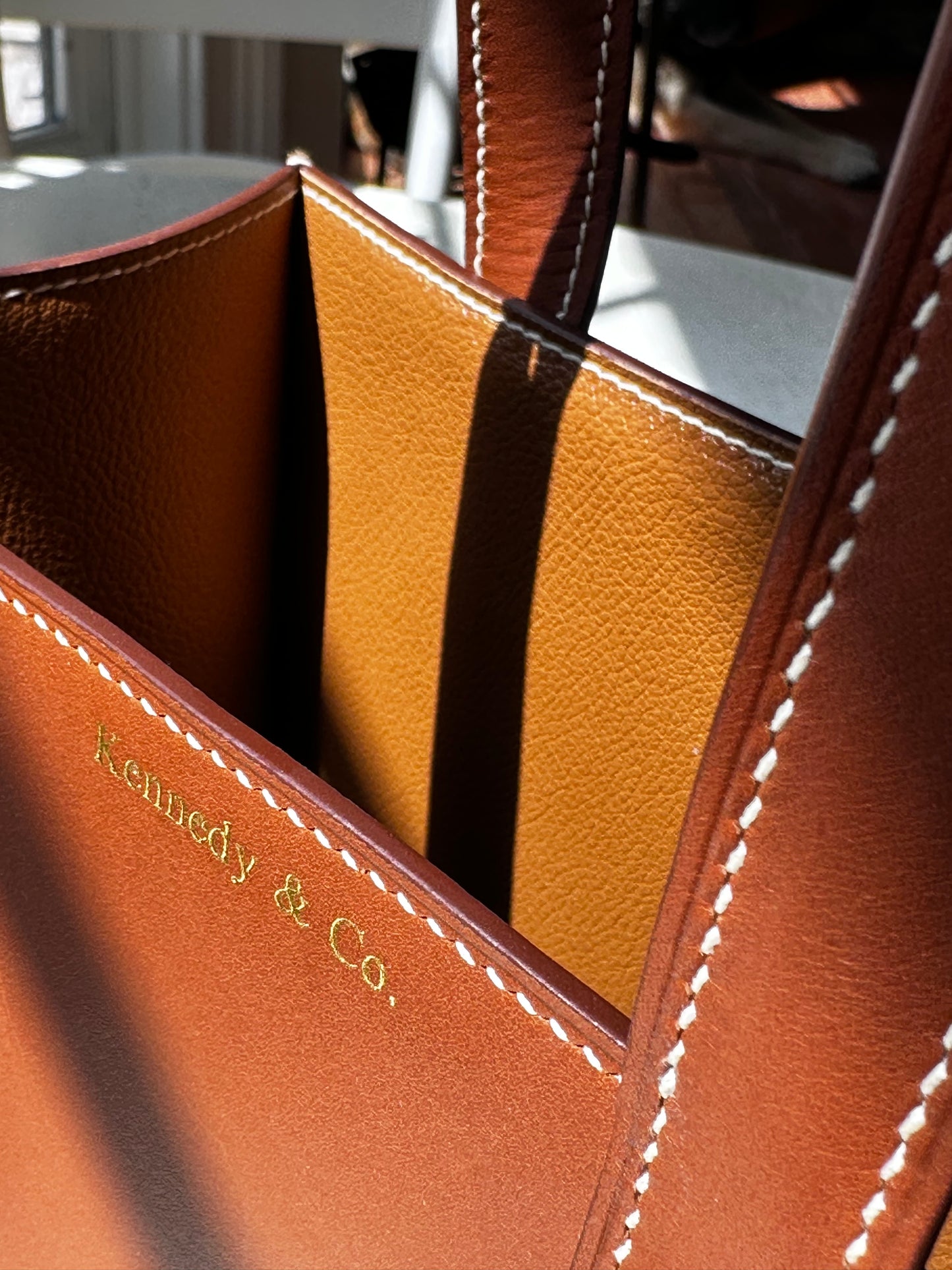 Box Calf Tote